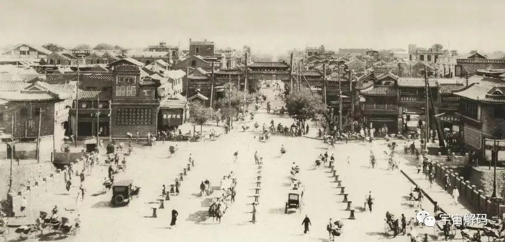 100年前的北京城门，如今大多已经消失