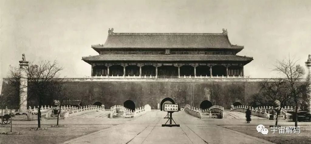 100年前的北京城门，如今大多已经消失