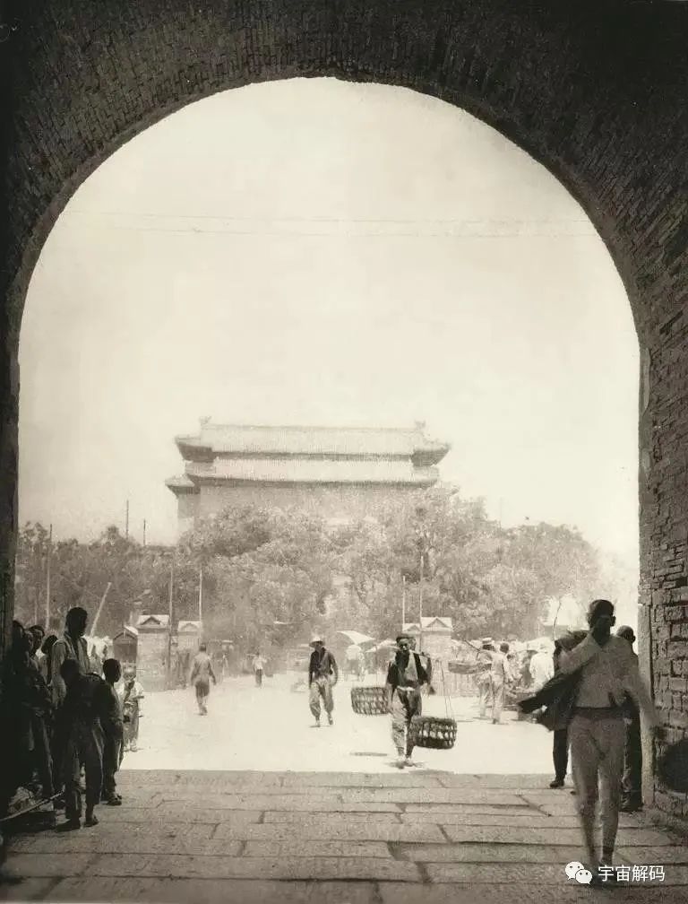 100年前的北京城门，如今大多已经消失