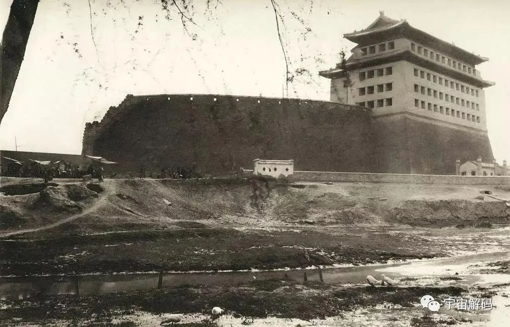 100年前的北京城门，如今大多已经消失