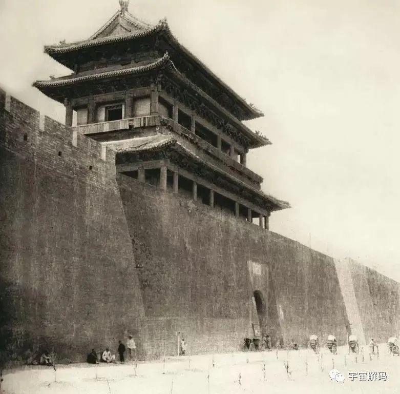 100年前的北京城门，如今大多已经消失