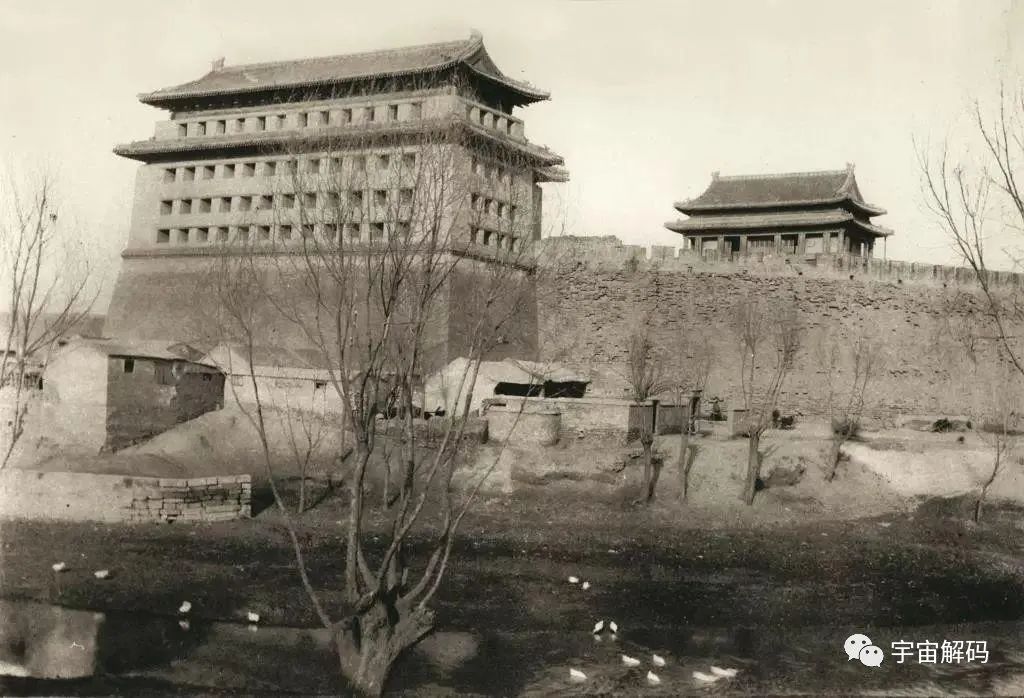 100年前的北京城门，如今大多已经消失